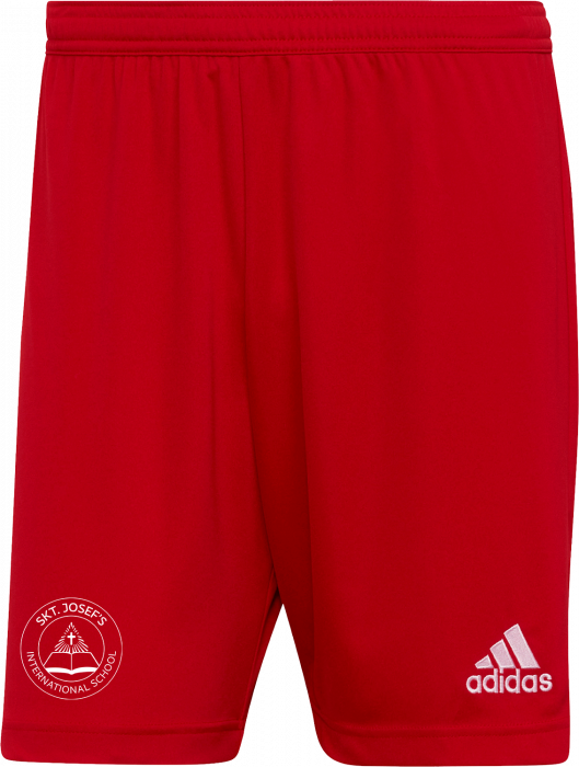 Adidas - Sports Shorts Adults - Rosso & bianco